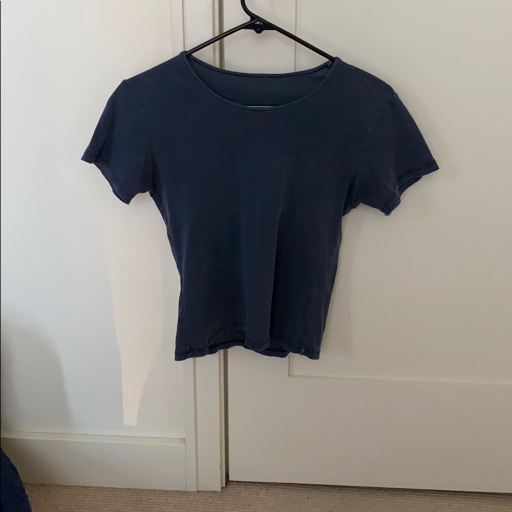 Brandy Melville Navy Blue T-shirt